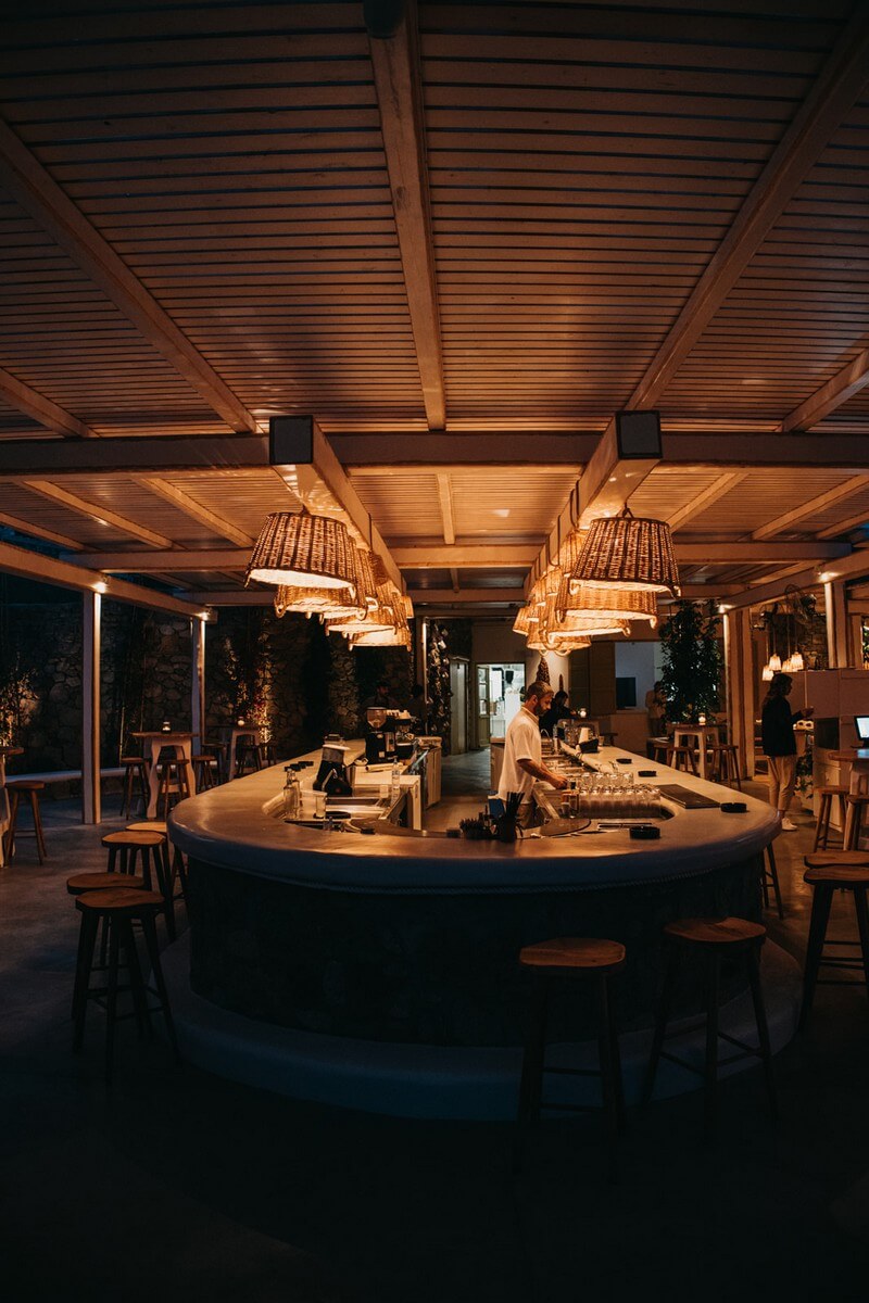 Thalas by night | Restaurant in Super Paradise Beach, Mykonos