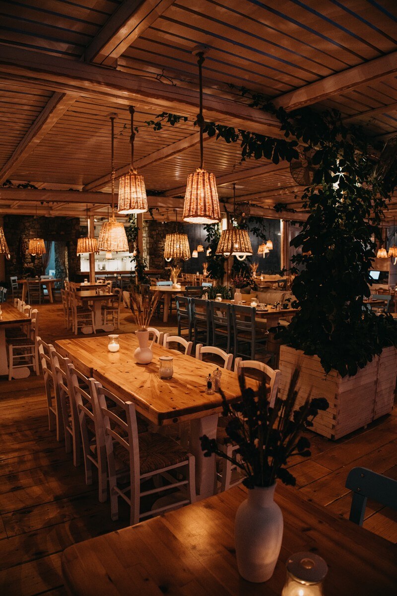 Thalas by night | Restaurant in Super Paradise Beach, Mykonos